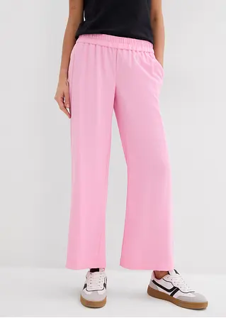 Bonprix Locker Geschnittene Hose Mit Komfortablem Bund - Rosa