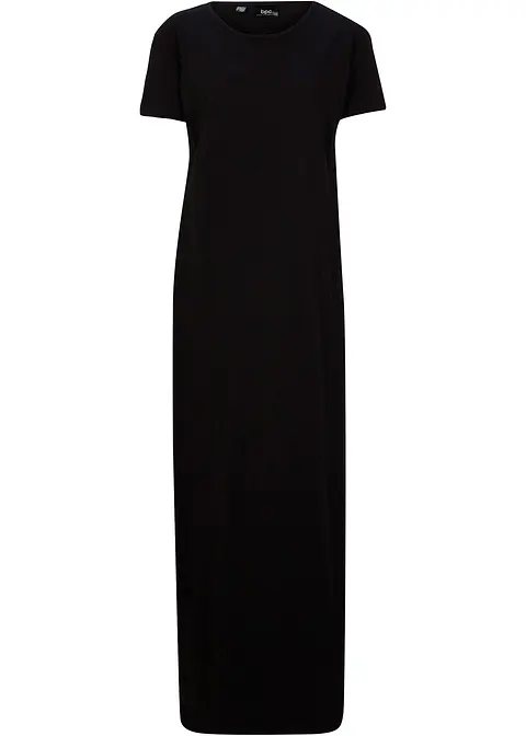 bonprix Locker und bequem geschnittenes Baumwollkleid mit Rundhalsausschnitt