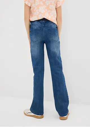 Bonprix Mädchen Jeggings Mit Leicht Ausgestelltem Bein Und Aufgesetzten Geäßtaschen