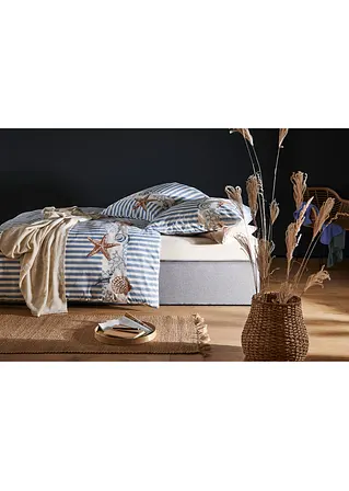 Bonprix Maritimer Hingucker: Bettwäsche Mit Streifen Und Muscheln