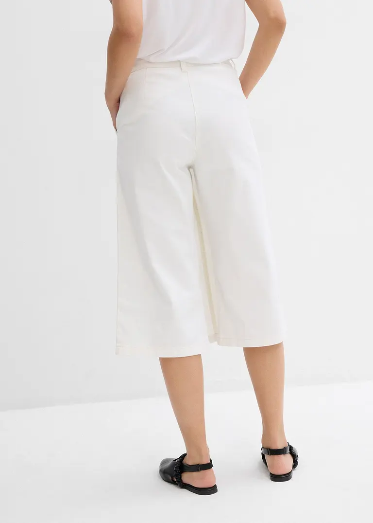 Bonprix Midirock Mit Mittelhohem Bund Mit Gürtelschlaufen Vordertaschen Sowie Reißverschluss Und Metallhaken Als Verschluss