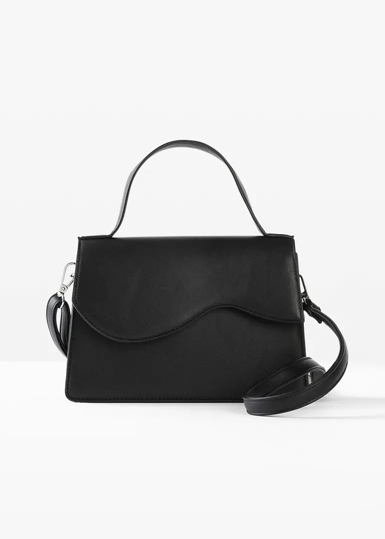 Bonprix Mini Umhängetasche Mit Austauschbarem Gurt - Schwarz