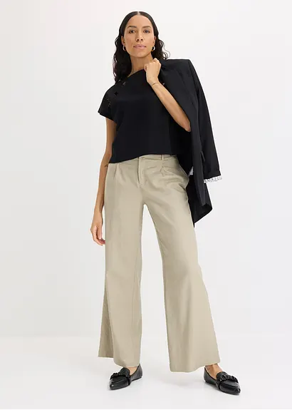 Bonprix Mit Besonders Schönen Details - Schwarz - Damen