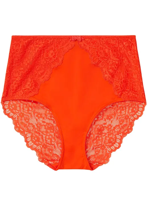 bonprix Mit moderner Highwaist-Leibhöhe - orange - Damen