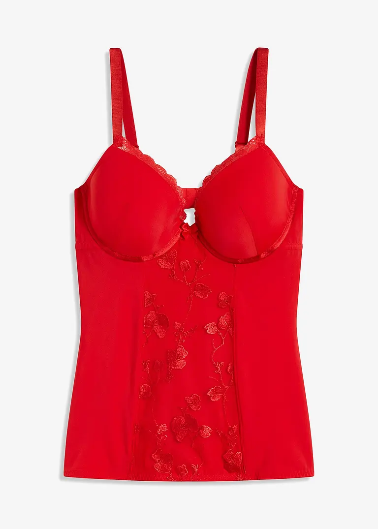 bonprix Mit Stickerei geschmückte Shape Corsage mit mittlerer Formkraft für eine schlanke Silhouette