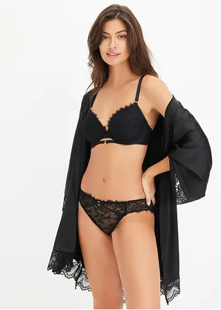 Bonprix Mit Trendigen Details In Modernem Look - Schwarz Cup A