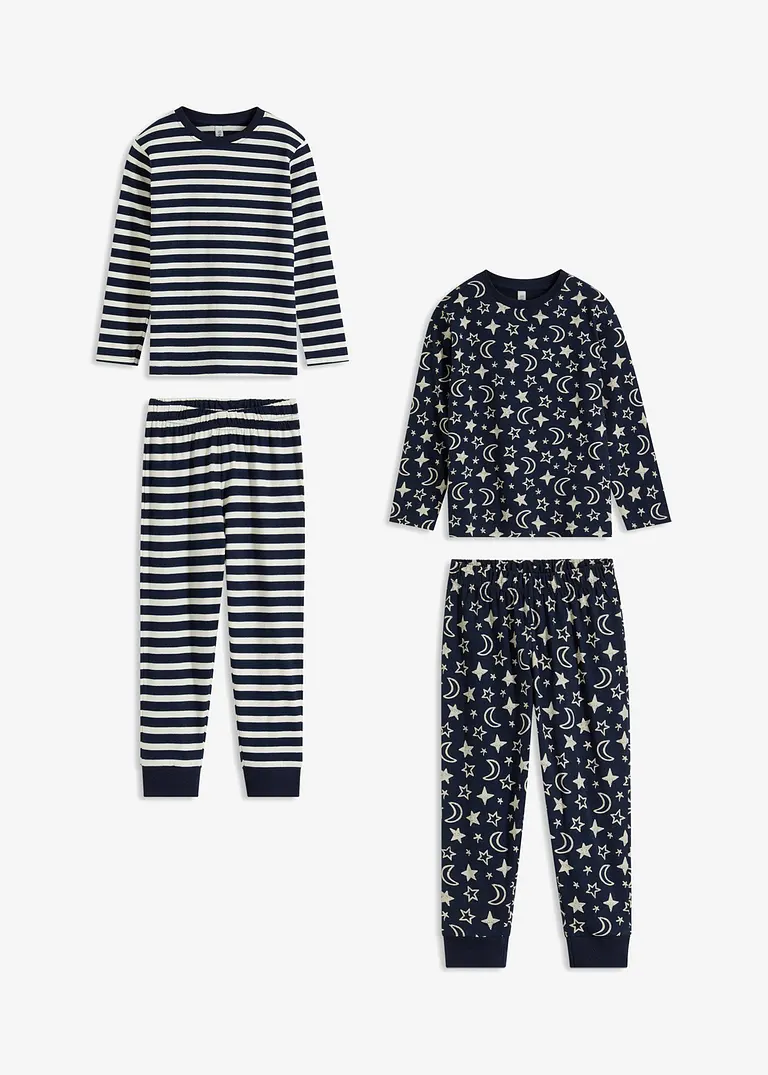 Bonprix Mix-and-Match: Kinder Pyjama Im 4-tlg. Set - Kinder