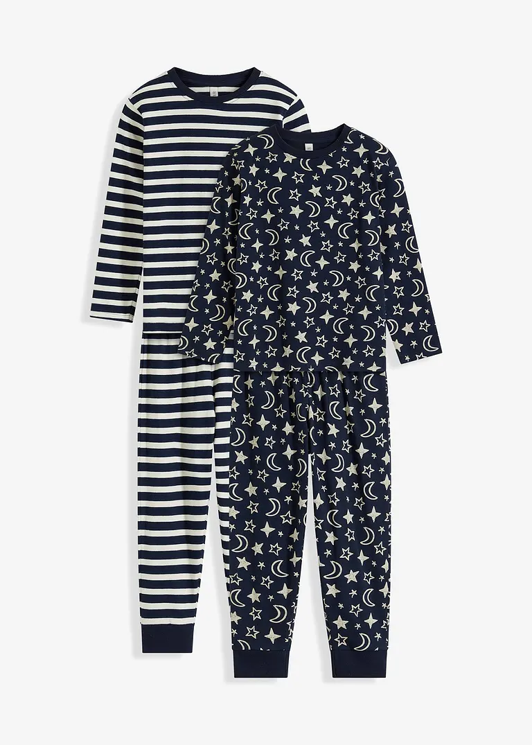 bonprix Mix-and-Match: Kinder Pyjama im 4-tlg. Set - Kinder
