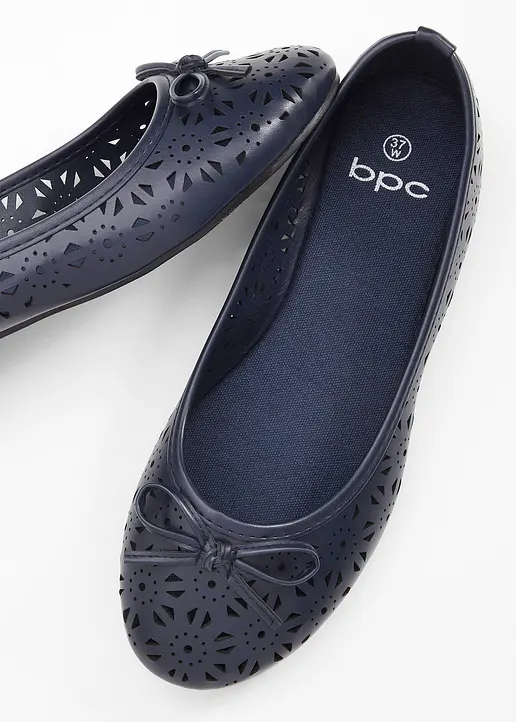 Bonprix Modern Und Bequem: Der Ballerina Von Bpc - Blau Weite Passform