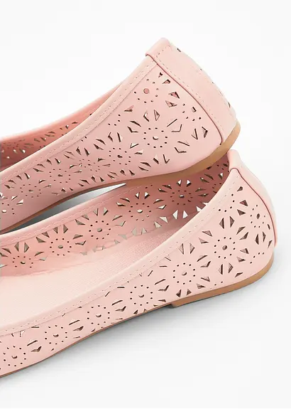 Bonprix Modern Und Bequem: Der Ballerina Von Bpc - Rosa Weite Passform