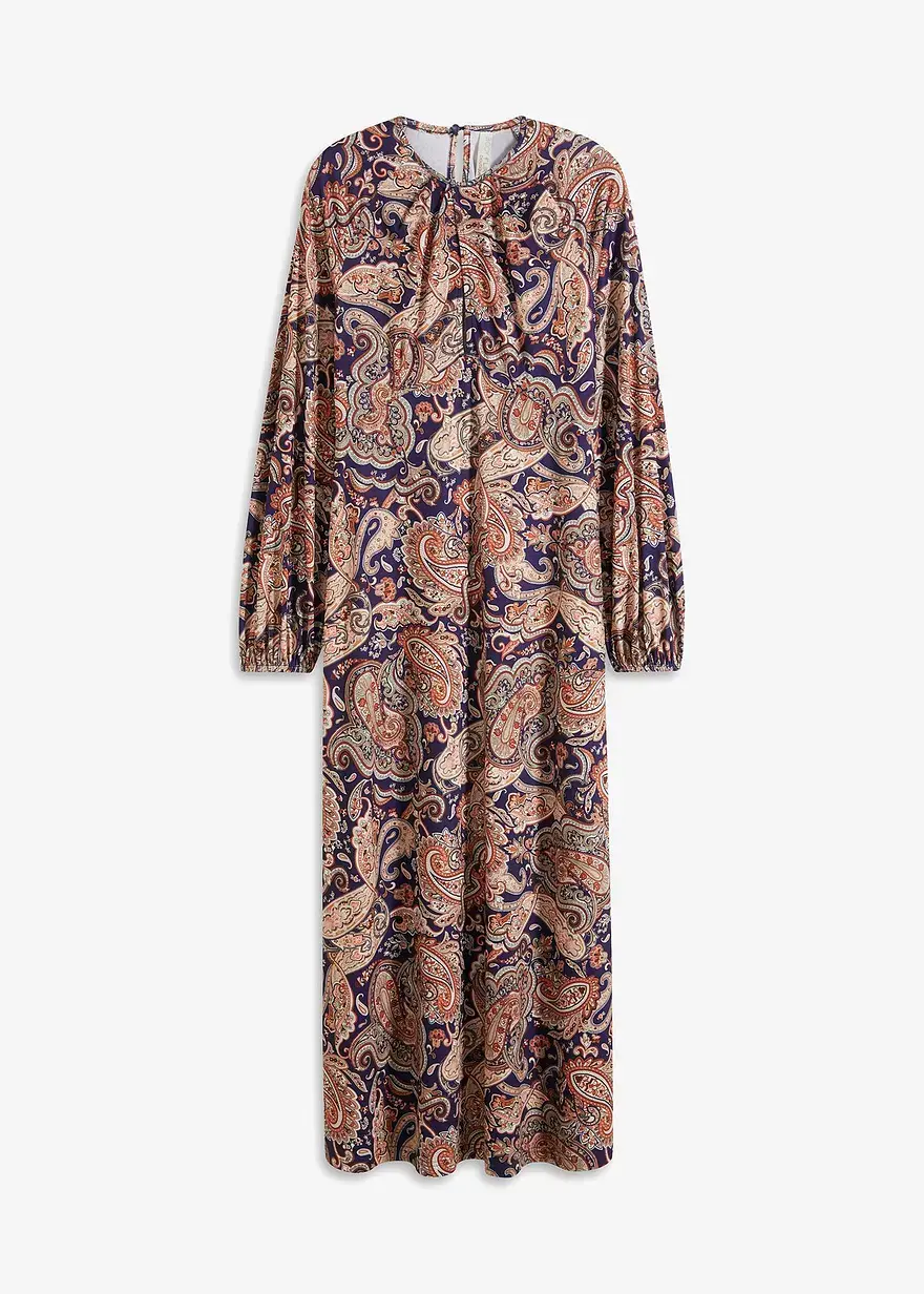 bonprix Modern und feminin: Jerseykleid mit Drapierung am Ausschnitt