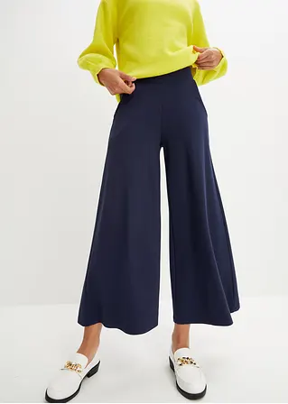 Bonprix Moderne Culotte Mit Weitem Bein - Blau Regular - Damen