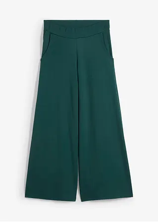 bonprix moderne Culotte mit weitem Bein - grün regular - Damen