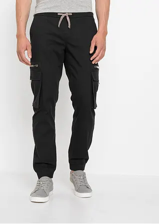 Bonprix Moderne Joggpants Mit Aufwendig Verarbeiteten Beintaschen In Angenehmer Stretch-Qualität
