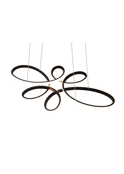 Bonprix Moderne LED-Pendelleuchte Mit 3000K Warmweißem Licht - Schwarz