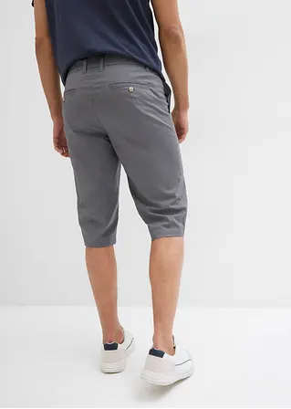 Bonprix Moderne Long-Bermuda In Leichter Qualität - Grau