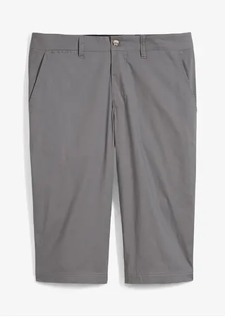 bonprix moderne Long-Bermuda in leichter Qualität - grau