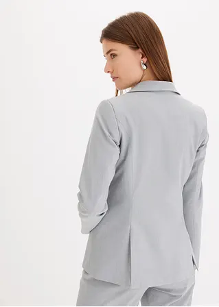 Bonprix Moderner Blazer Mit Doppelter Knopfleiste - Grau