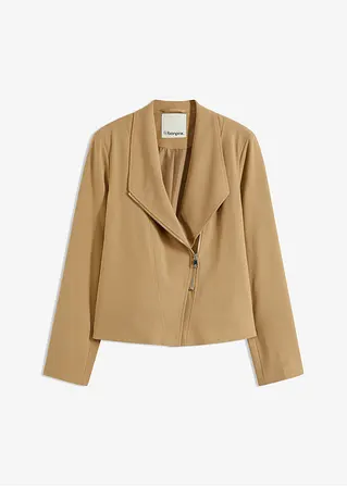 bonprix Moderner Blouson mit Reißverschluss - braun - Damen
