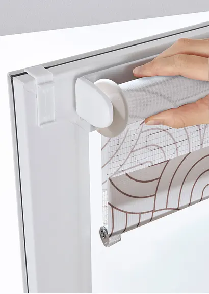 Bonprix Moderner Fensterschmuck - Weiß - Wohnen & Garten