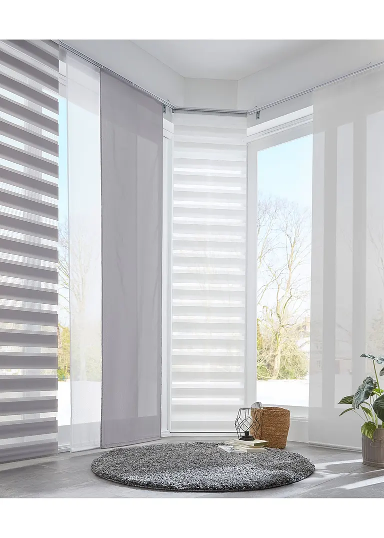 Bonprix Moderner Flächenvorhang In Schlichter Eleganz