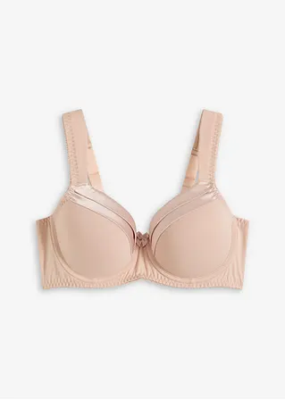 bonprix Moderner Schalen-BH mit Bügel - beige Cup B - Damen