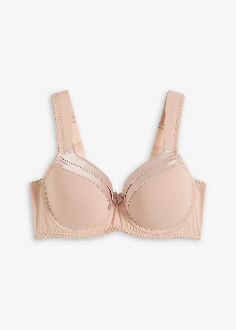 bonprix Moderner Schalen-BH mit Bügel - beige Cup F - Damen