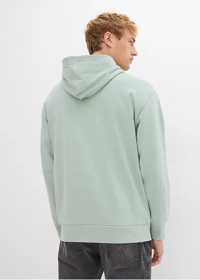 Bonprix Modernes Basic-Kapuzensweatshirt Im Angesagten Loose Fit Innen Weich Angeraut