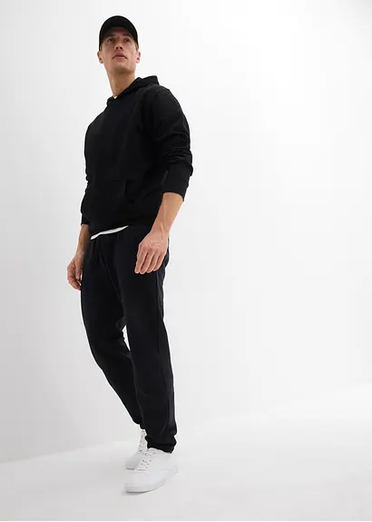 Bonprix Modernes Basic-Kapuzensweatshirt Im Angesagten Loose Fit Innen Weich Angeraut