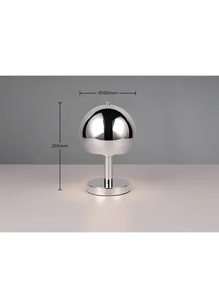 Bonprix Modernes Deko-Objekt Mit Indirekter Beleuchtung - Silber