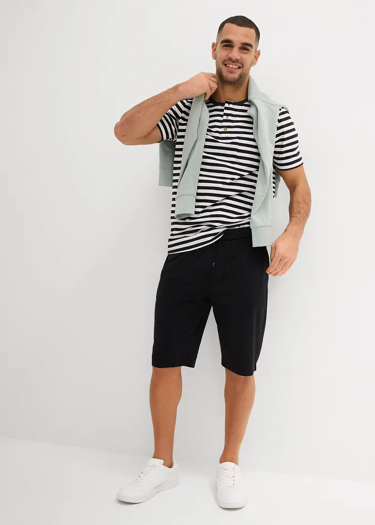 Bonprix Modernes Henleyshirt M Günstigen Doppelpack - Herren