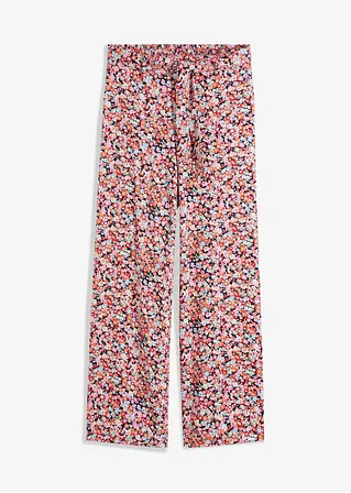 bonprix Modernes Hose mit femininem Print - orange - Damen