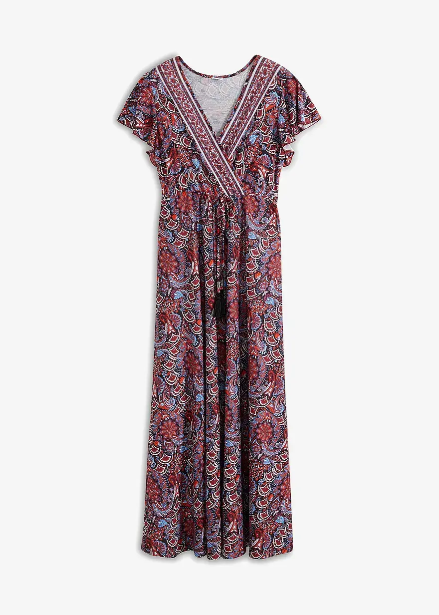 bonprix Modernes Kleid mit Flügelärmel - blau regular - Damen