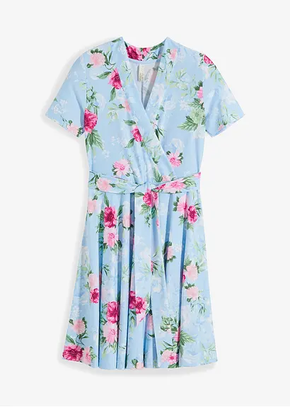 bonprix Modernes Kleid mit schönem Druck - blau - Damen