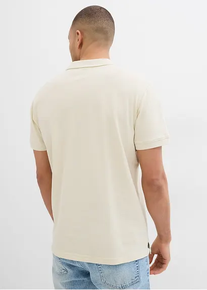 Bonprix Modernes Poloshirt In Piqué-Qualität Im Doppelpack