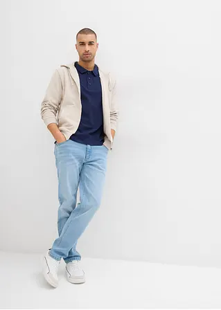 Bonprix Modernes Poloshirt In Piqué-Qualität Im Doppelpack