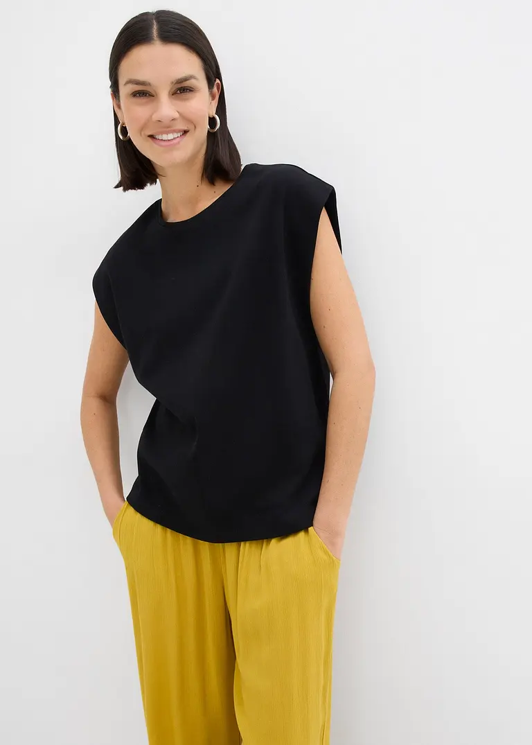 Bonprix Modernes Shirt Mit Rundhalsausschnitt Und Bequemer Passform