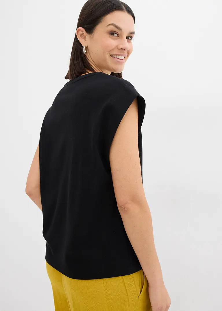 Bonprix Modernes Shirt Mit Rundhalsausschnitt Und Bequemer Passform