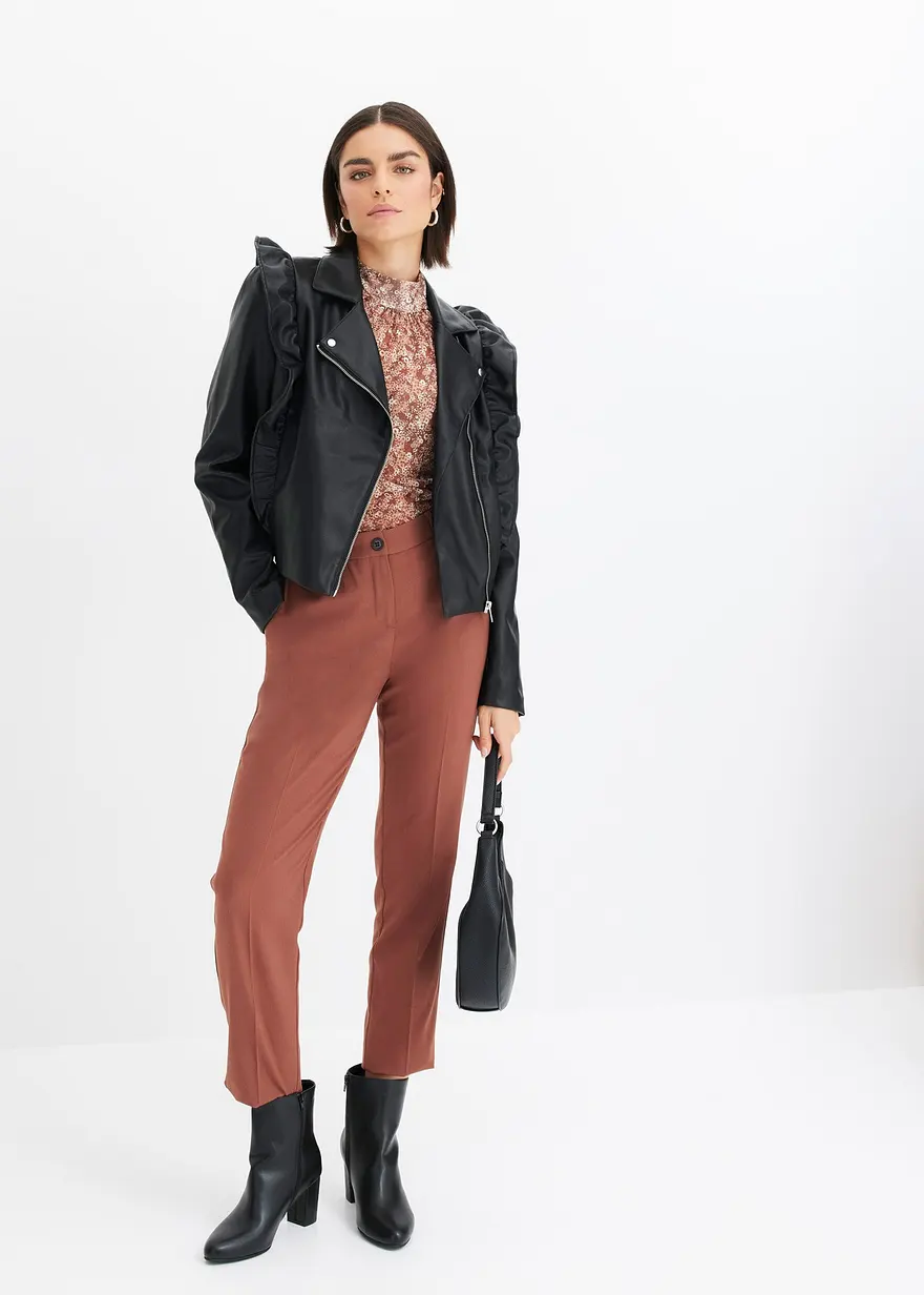 Bonprix Modernes Shirt Mit Schönem Druck - Beige - Damen