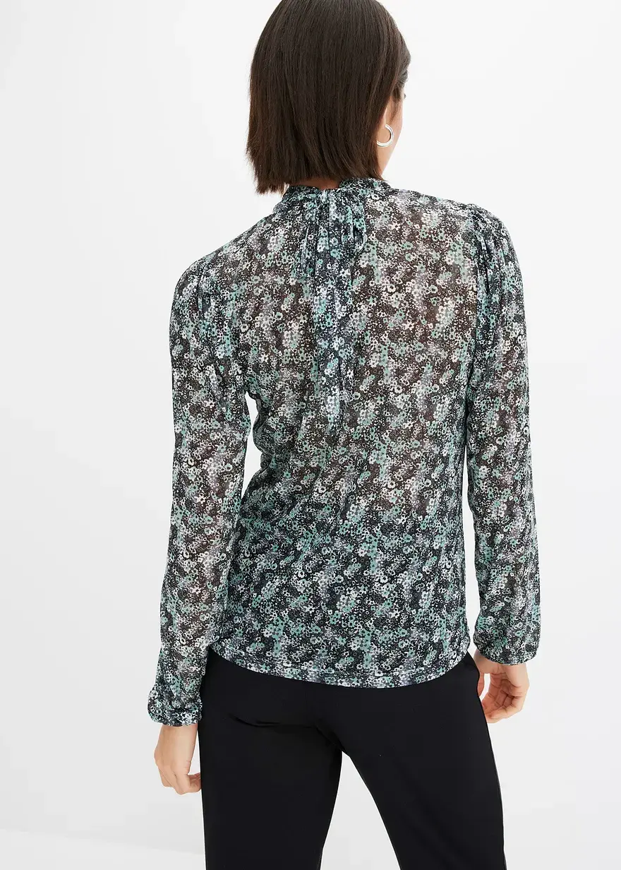 Bonprix Modernes Shirt Mit Schönem Druck - Grün - Damen