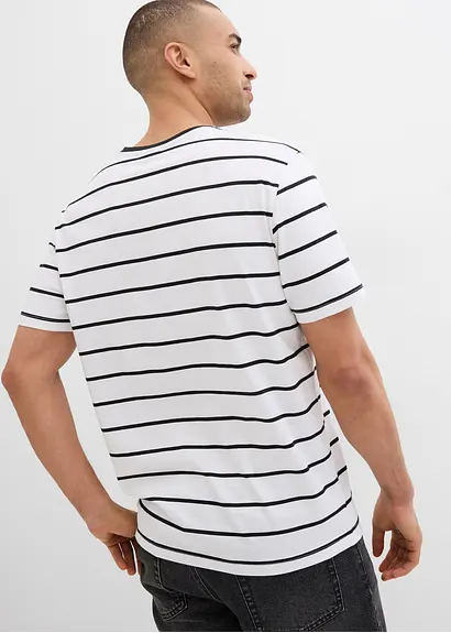 Bonprix Modernes T-Shirt Im Günstigen Doppelpack - Herren