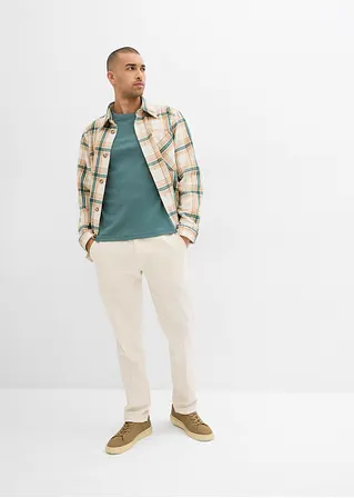 Bonprix Modernes T-Shirt In Ripp-Qualität Im Doppelpack