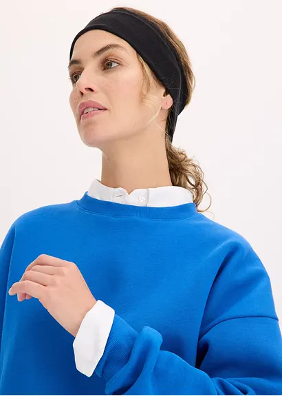 Bonprix Modische Breite Haarbänder Im Doppelpack - Schwarz/weiß - Damen