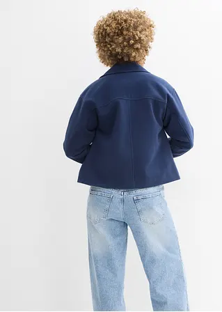 Bonprix Modische Cabanjacke Aus Wollimitat Mit Einer Abnehmbaren Kapuze