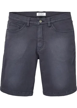 bonprix Modische Coloured Stretch-Bermuda in Vintage Look - blau - Herren