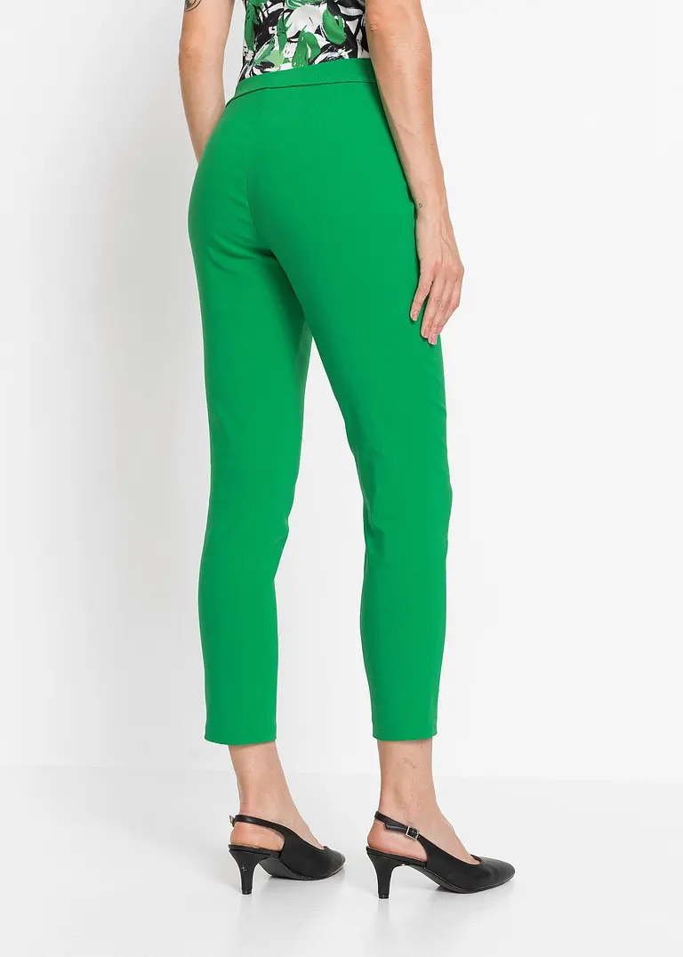 Bonprix Modische Hose Mit Zwei Eingriffstaschen. - Grün - Damen
