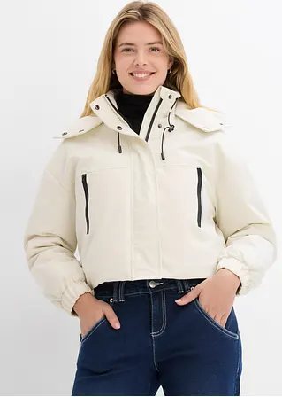 Bonprix Modische Outdoorjacke Im Oversized-Fit - Beige - Damen