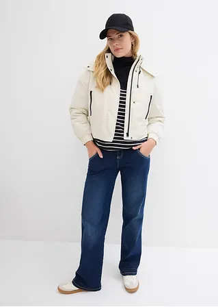 Bonprix Modische Outdoorjacke Im Oversized-Fit - Beige - Damen