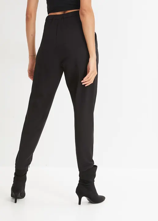Bonprix Modische Shirthose In Harem-Optik - Schwarz - Damen