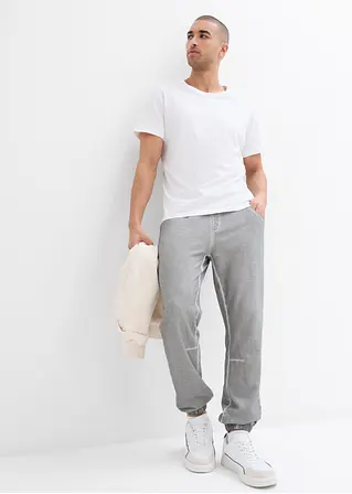 Bonprix Modische Sweathose Aus Reiner Baumwolle - Grau - Herren